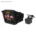 Видеорегистратор Carcam Каркам Комбо 3 S, две камеры, 2.4", обзор 140°, 1920x1080