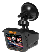 Видеорегистратор с радар-детектором CARCAM COMBO 5 LITE (без карты памяти), GPS, ГЛОНАСС черный