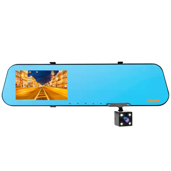Видеорегистратор CARCAM Z6 FullHD с доп.камерой заднего вида-0